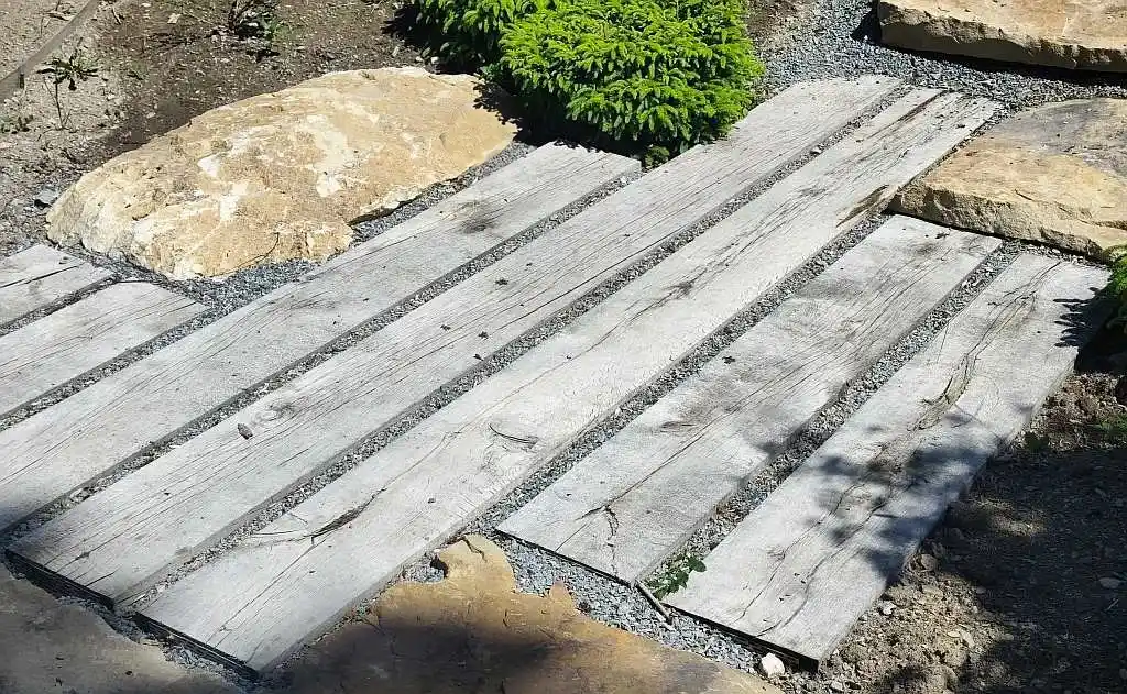 Dubové zahradní pražce