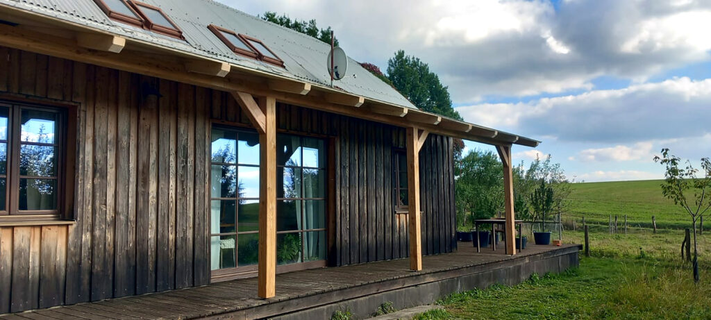 Pavlač nad terasou – Chleny